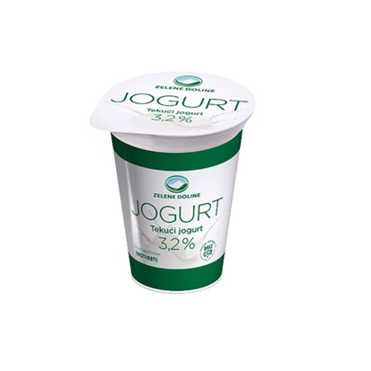 Tekući jogurt Zelene doline 3,2% m.m. 150 g
