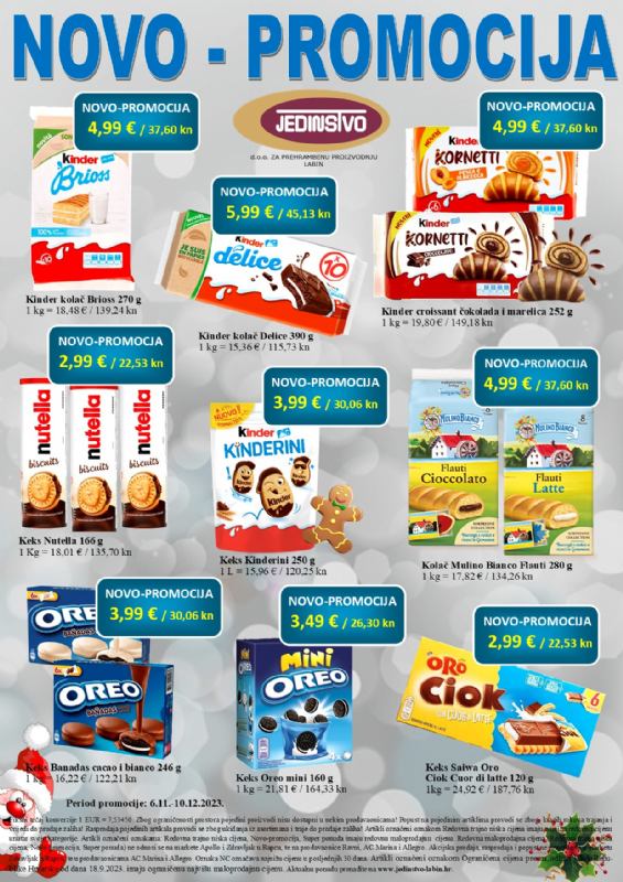 Novo - promocija u Jedinstvu!