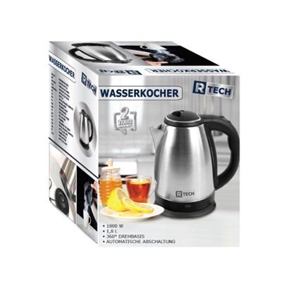 Kuhalo za vodu R-tech 1,5L inox