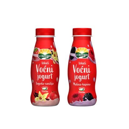 Tekući voćni jogurt Zbregov 330 g