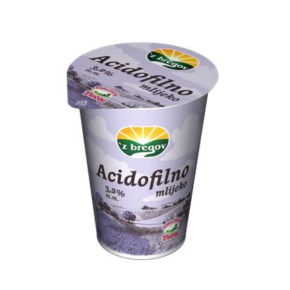 Acidofilno mlijeko 3,2 % m.m. Zbregov 200 g
