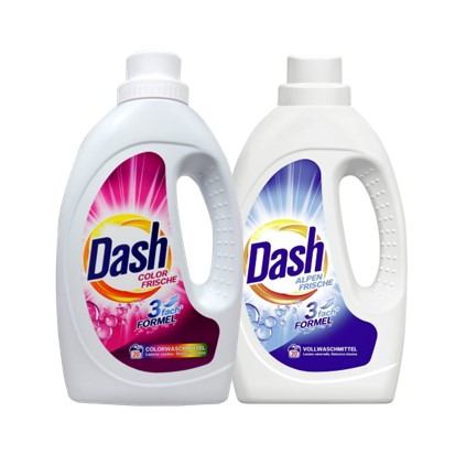 Deterdžent tekući Dash Alpen frishe i Color 1,1 L
