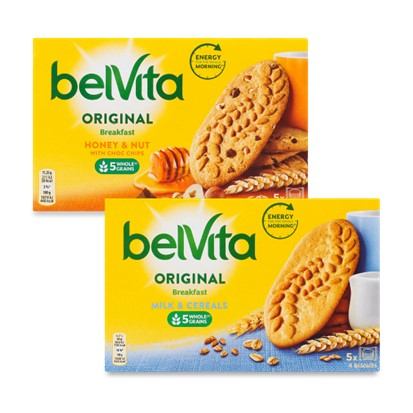 Keks Belvita Original Breakfast med&lješnjak i golden oats 225 g