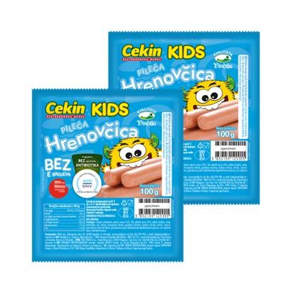 Cekin Kids pileća hrenovčica 100 g Vindija