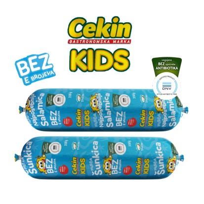 Cekin Kids pileća šunkica i najposebnija salamica 350 g Vindija