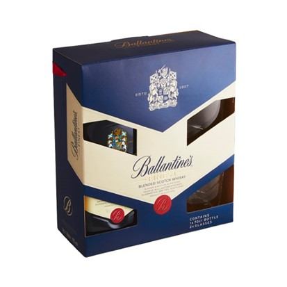 Viski Ballantines 0,7 L + čaše