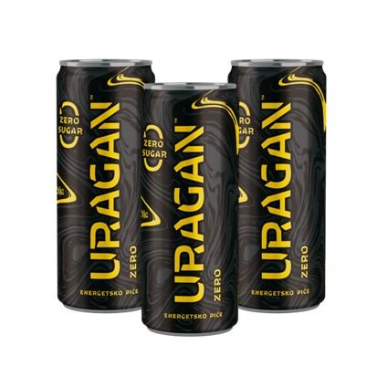 Uragan zero energy drink 250 ml