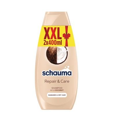 Šamponi Schauma regeneracija & njega duopack 2 x 400 ml