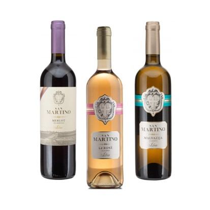 Vina San Martino razne vrste 0,75 L