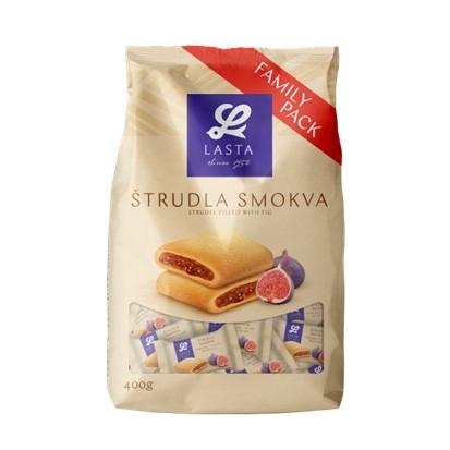 Štrudle Lasta smokva  Family pack 400 g