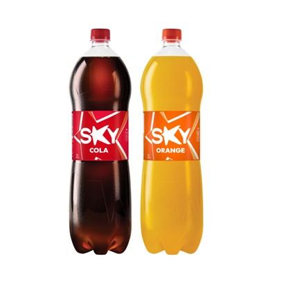 50% POPUSTA na sky cola i orange 2 L 