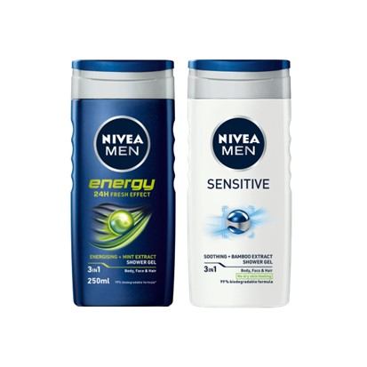 Nivea gel za tuširanje za muškarce 250 ml