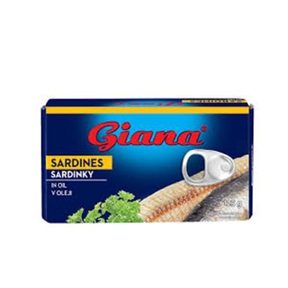 Sardina u biljnom ulju Giana 125 g