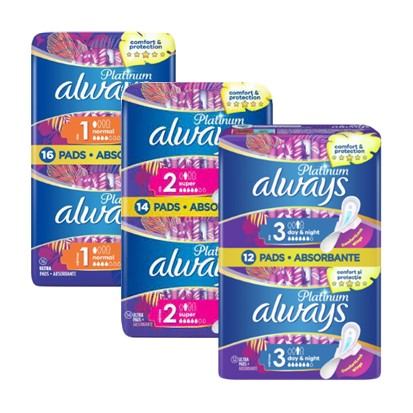 Higijenski ulošci Always Platinum razne vrste
