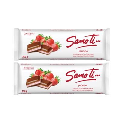 Čokolade Samo ti jagoda 253 g