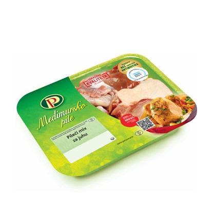 Međimursko pile pileći mix za juhu (svježe) 400 g Perutnina Ptuj 
