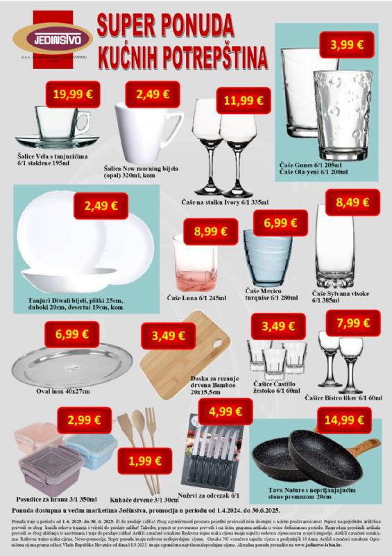 Super ponuda kućnih potrepština