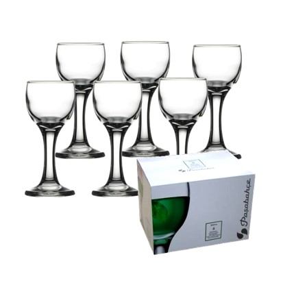 Čašice staklene Bistro za liker, set 6/1 60 ml