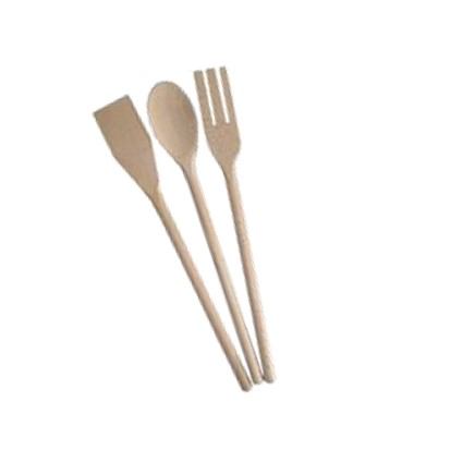 Kuhače drvene set 3/1 30 cm