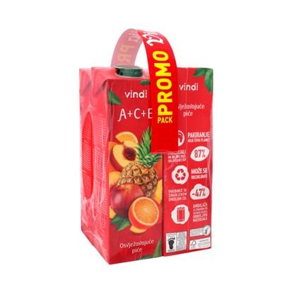 Vindi multi A+C+E  multipack 4 x 1 L 