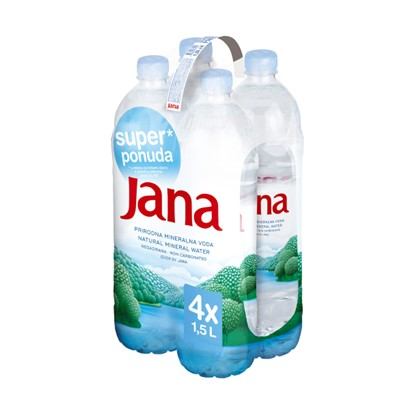 Jana 4pack 4 x 1,5 L