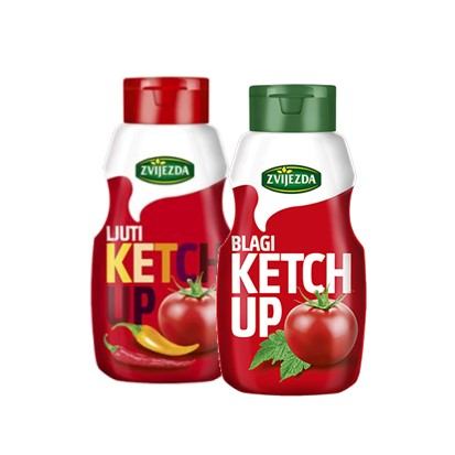 Ketchup Zvijezda blagi i ljuti 500g