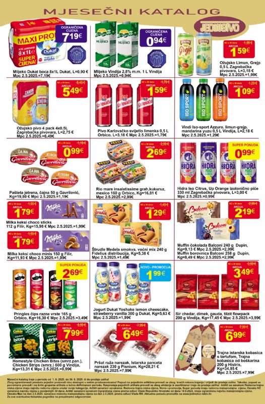 NOVI mjesečni katalog Jedinstva!