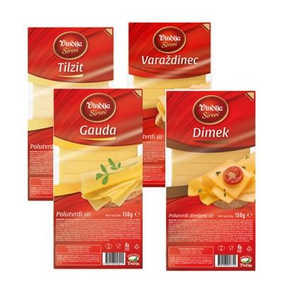 Sir Vindija narezak, razne vrste 150 g