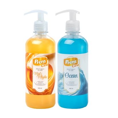 Tekući sapun Prens milk&honey i ocean 500 ml