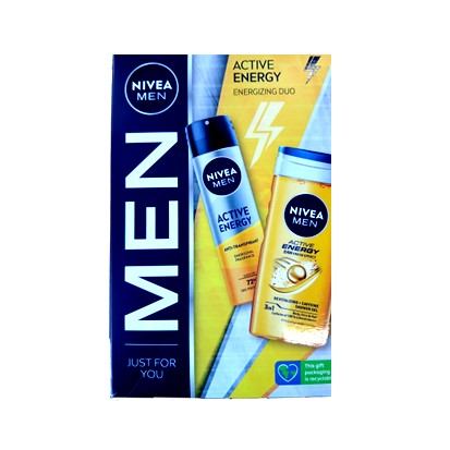 Poklon paket Nivea Active energy Men