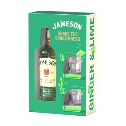 Viski Jameson 0,7 L + 2 čaše