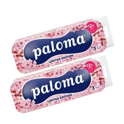 Toaletni papir Paloma Flower troslojni 12 rola
