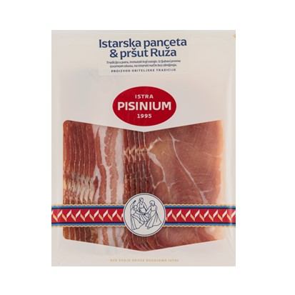 Istarska panceta i pršut ruža Pisinium 160 g