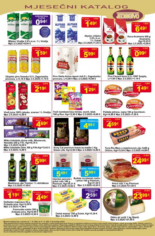 NOVI mjesečni katalog Jedinstva!