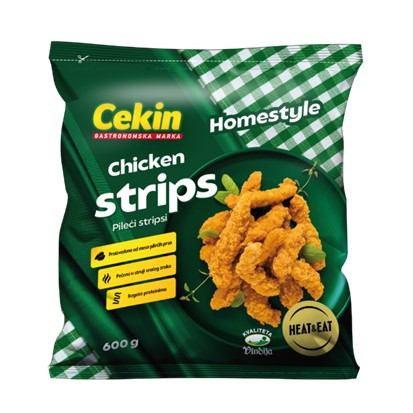 Homestyle chicken strips 600 g Vindija