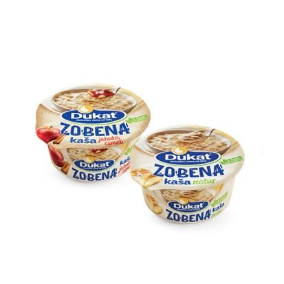 Zobena kaša Dukat natur, jabuka-cimet 150 g
