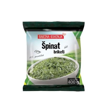 Špinat briketi Bakina kuhinja 400 g