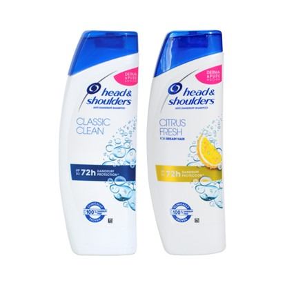 Šampon Head & Shoulders classic clean, citrus fresh 400 ml