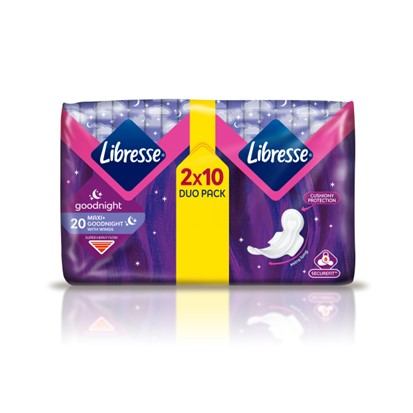 Higijenski ulošci Libresse goodnight maxi 20 kom