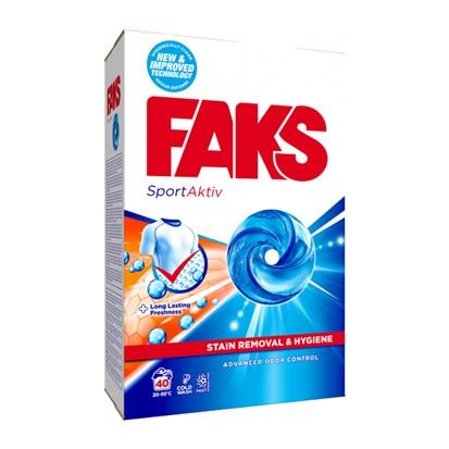 Deterdžent za rublje Faks Sport 2,2 kg