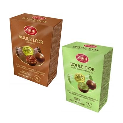 Praline Zaini Boule D'or lješnjak, pistacija 200 g