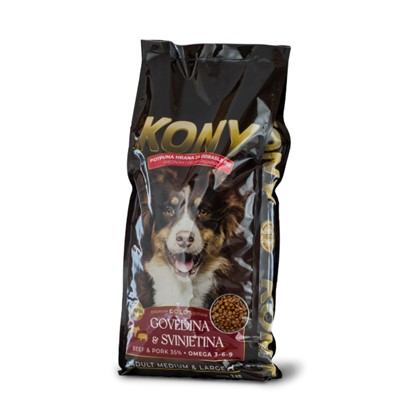 Hrana za pse Kony Pemium govedina i svinjetina 3 kg
