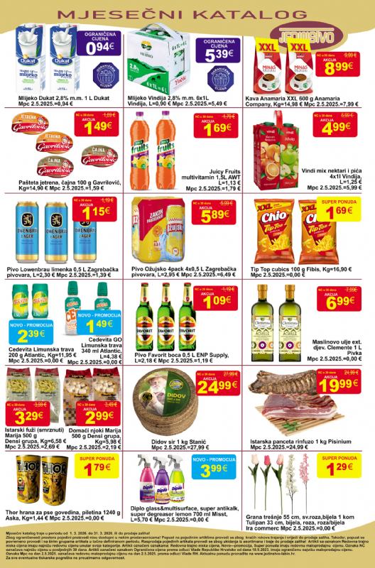 NOVI mjesečni katalog Jedinstva!