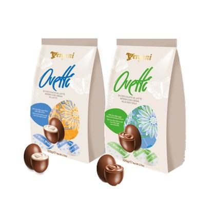 Čokoladna mini jaja Vergani mliječna, lješnjak 105 g