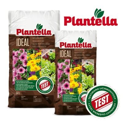 Zemlja za cvijeće Plantella Ideal 50 L i 20 L