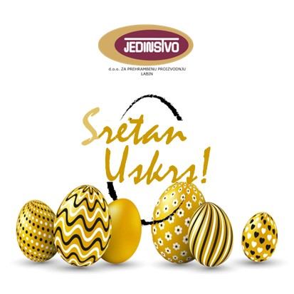 Sretan Uskrs želi vam Jedinstvo!