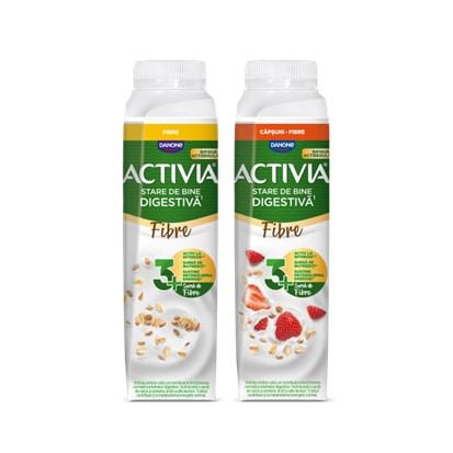 Tekući jogurt Activia žitarice, jagoda 320 g