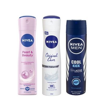 Deo sprej Nivea 150 ml, odabrane vrste