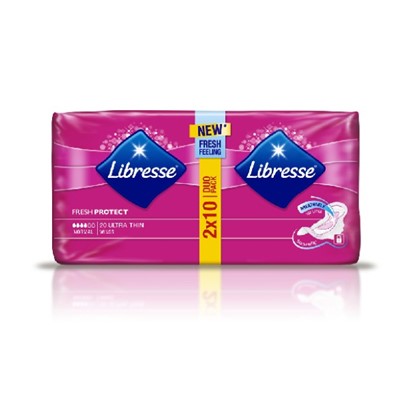 Higijenski ulošci Libresse ultra clip normal duo 20 komada