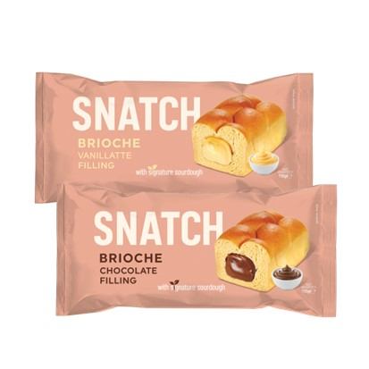 Brioche pecivo Snatch čokolada ili vanilija 110 g
